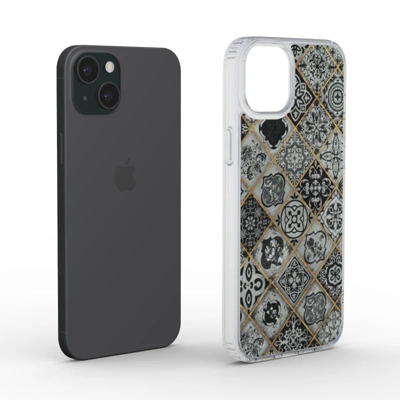 Obsidian Night | Clear Gel Phone Case