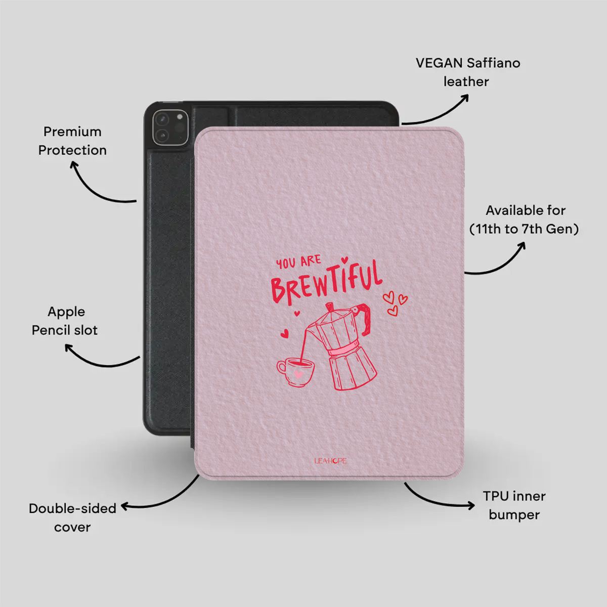 Brewtiful Love I iPad Case
