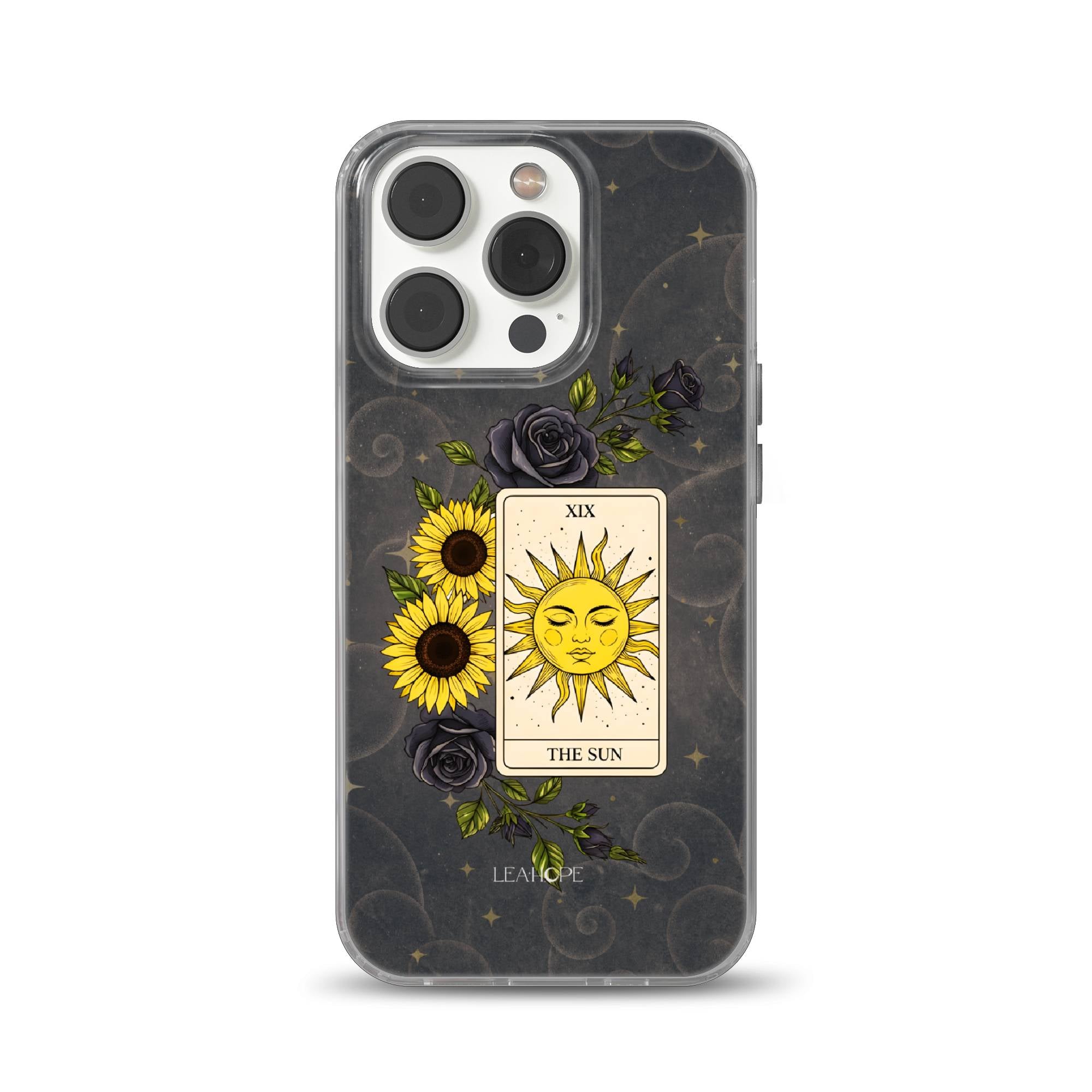 Golden Radiance | Clear Gel Phone Case
