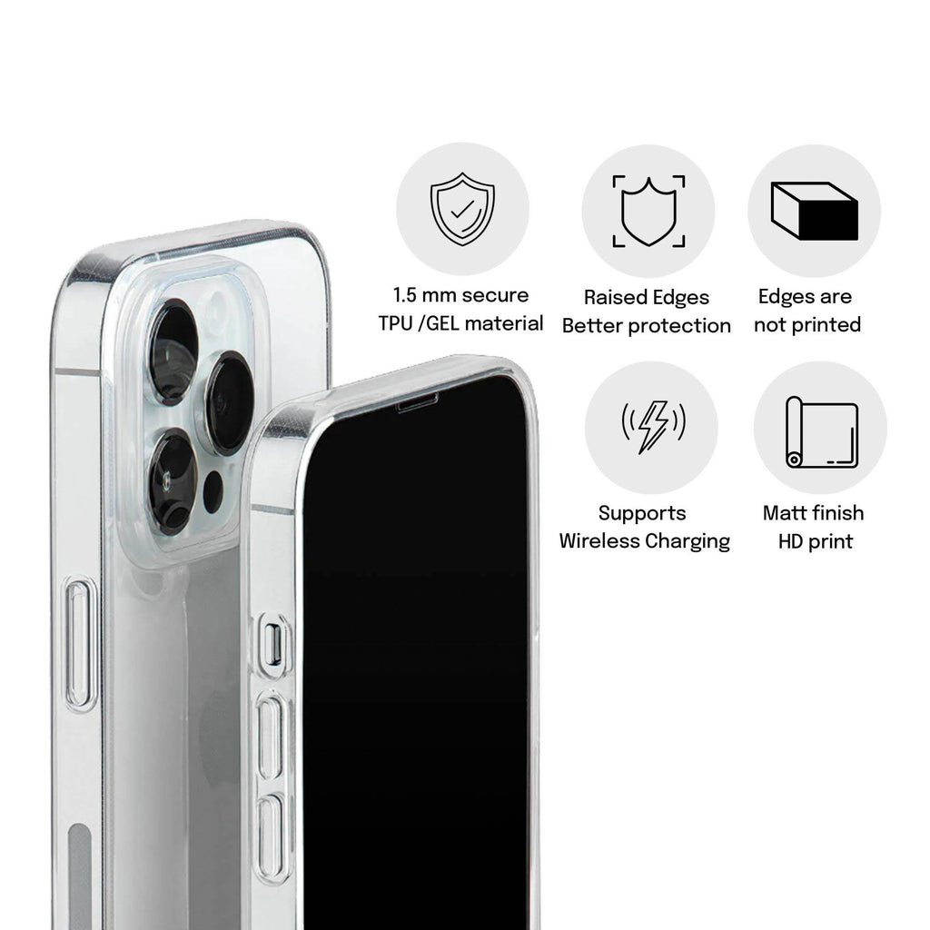 Timeless | Clear Gel Phone Case