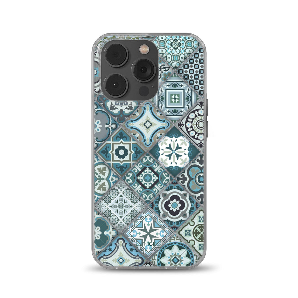 Aqua | Clear Gel Phone Case
