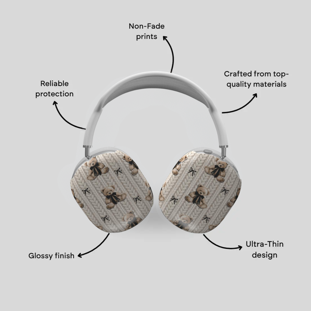 Teddy Hug Knit | AirPods Max Tough Case