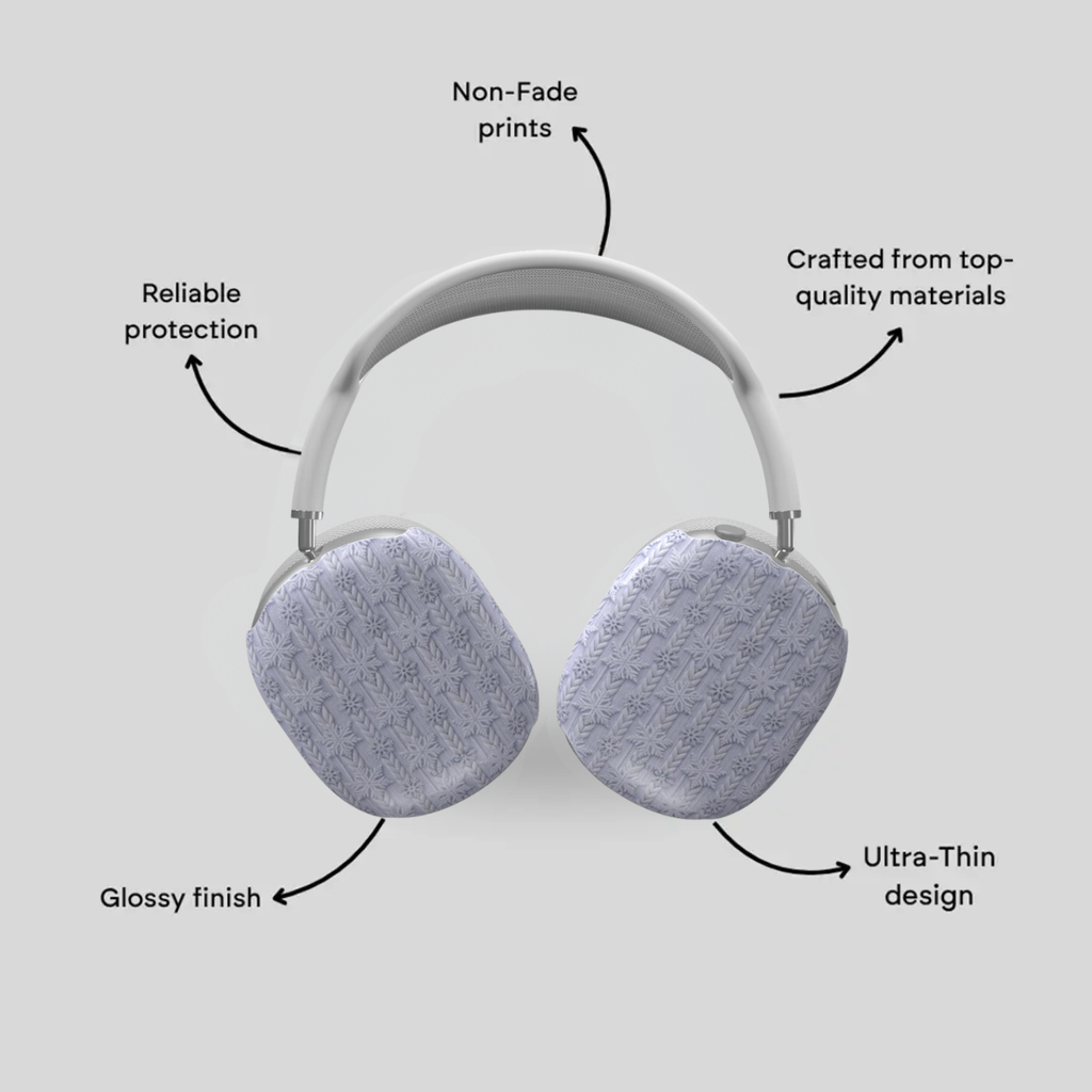 Frosted Winter Knit | AirPods Max Tough Case