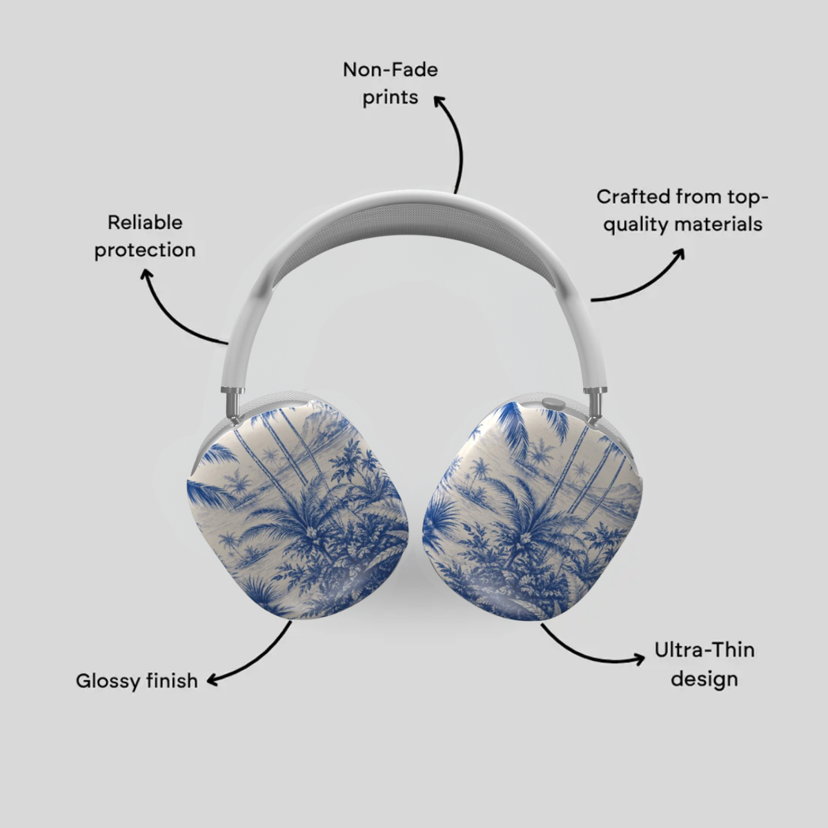 Coastal Plam | AirPods Max Tough Case