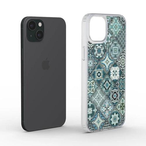 Aqua | Clear Gel Phone Case