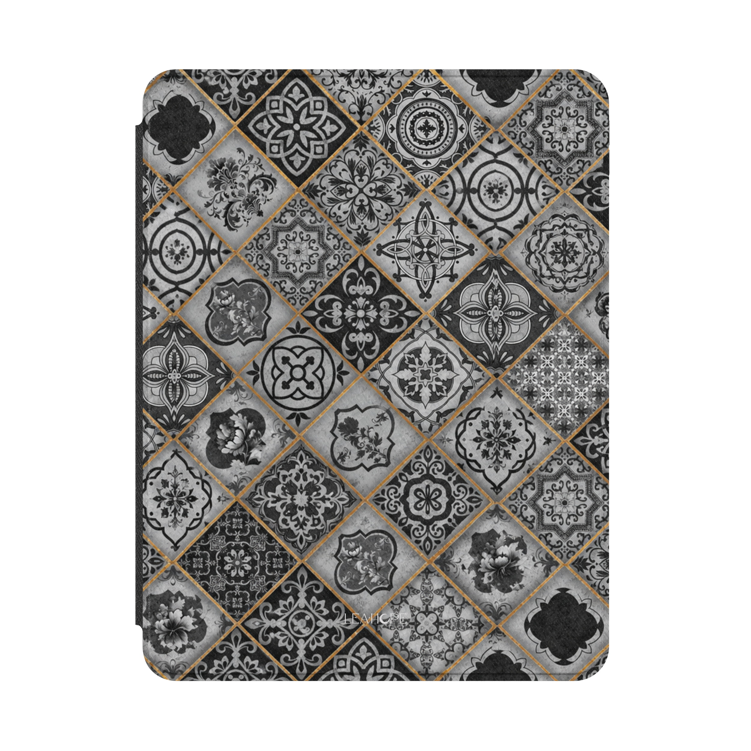 Obsidian Night I iPad Case