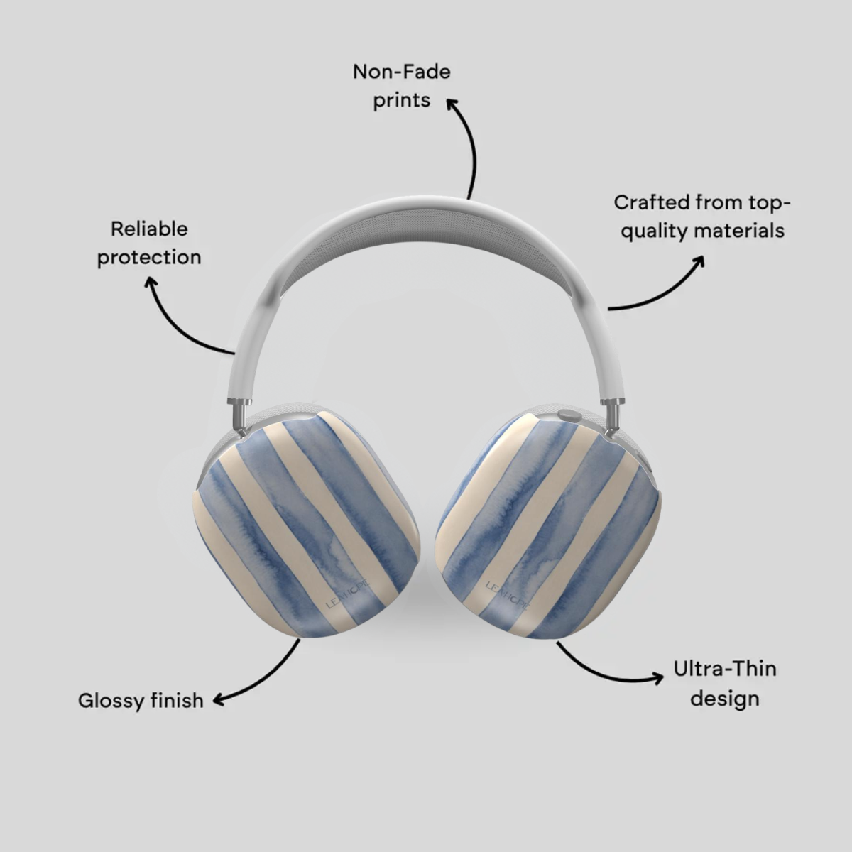 Coastal Stripes | AirPods Max Tough Case
