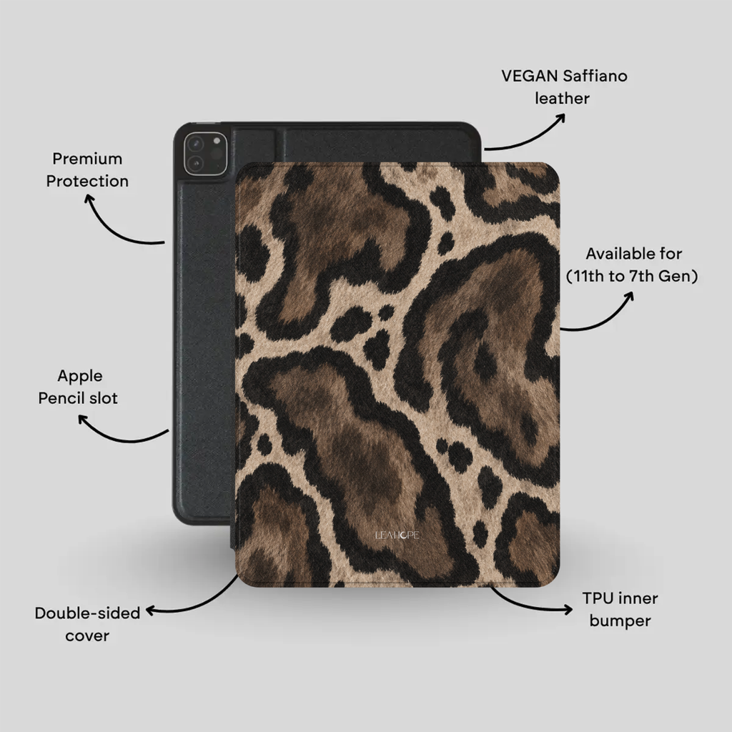 Mocha Mood I iPad Case