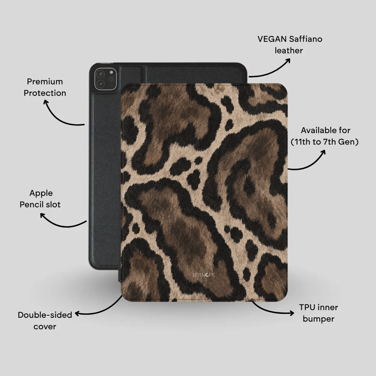 Mocha Mood I iPad Case