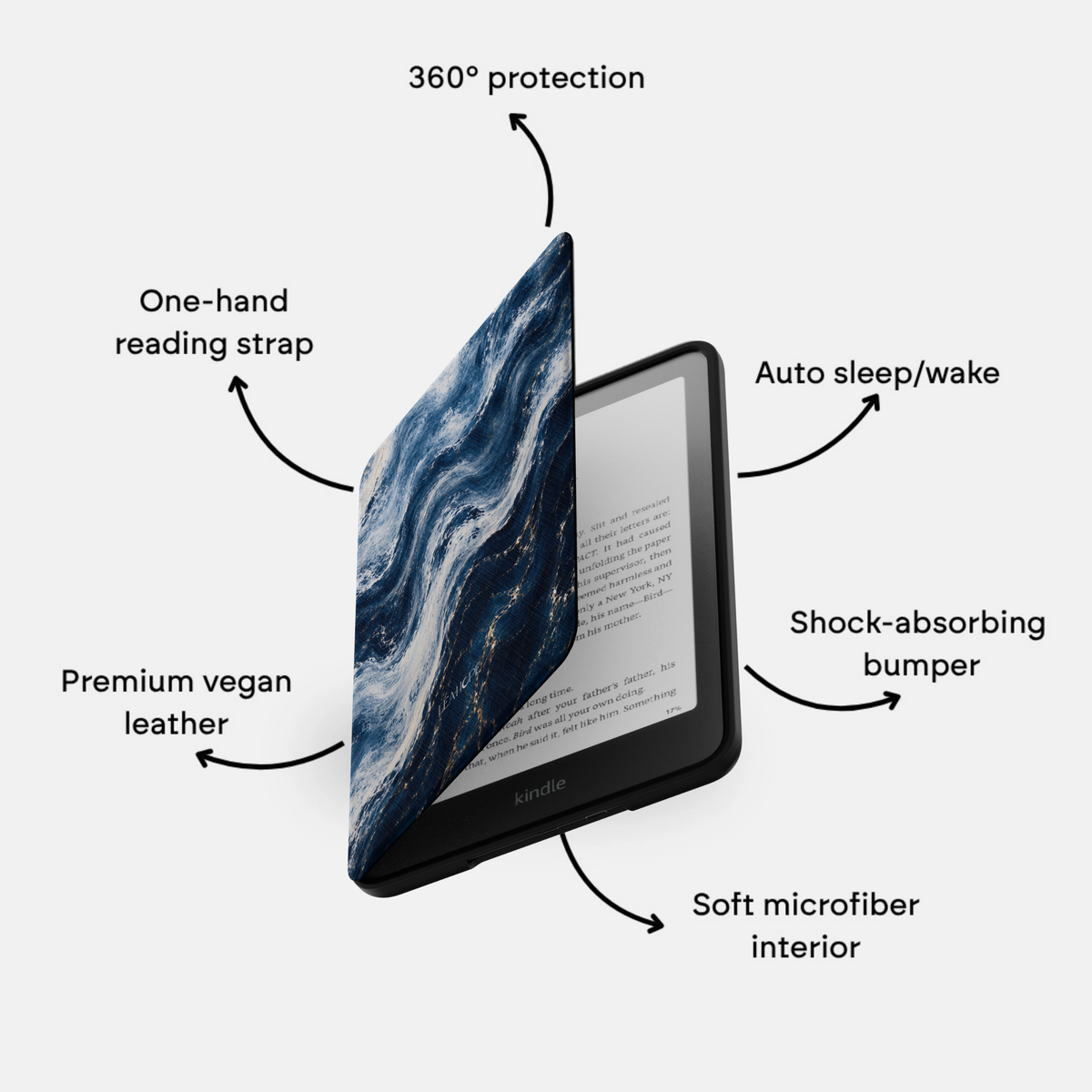 Ocean Depths I Kindle Case