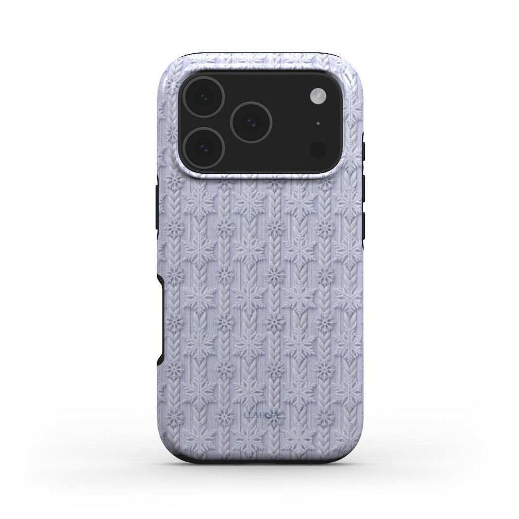 Frosted Winter Knit | Tough Phone Case