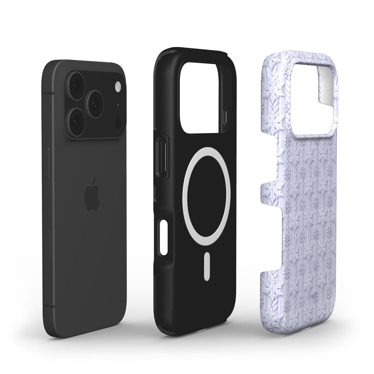 Frosted Winter Knit | MagSafe Tough Phone Case