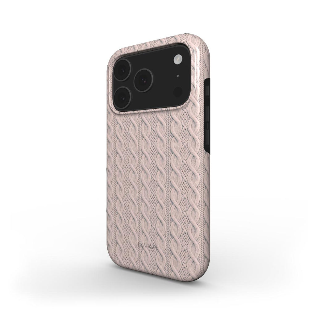 Blush Knit Comfort | MagSafe Tough Phone Case