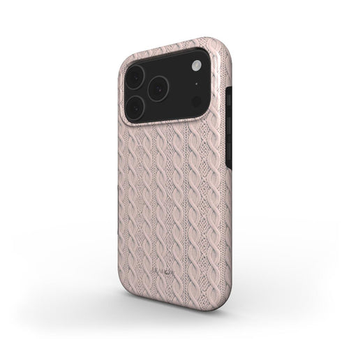 Blush Knit Comfort | MagSafe Tough Phone Case
