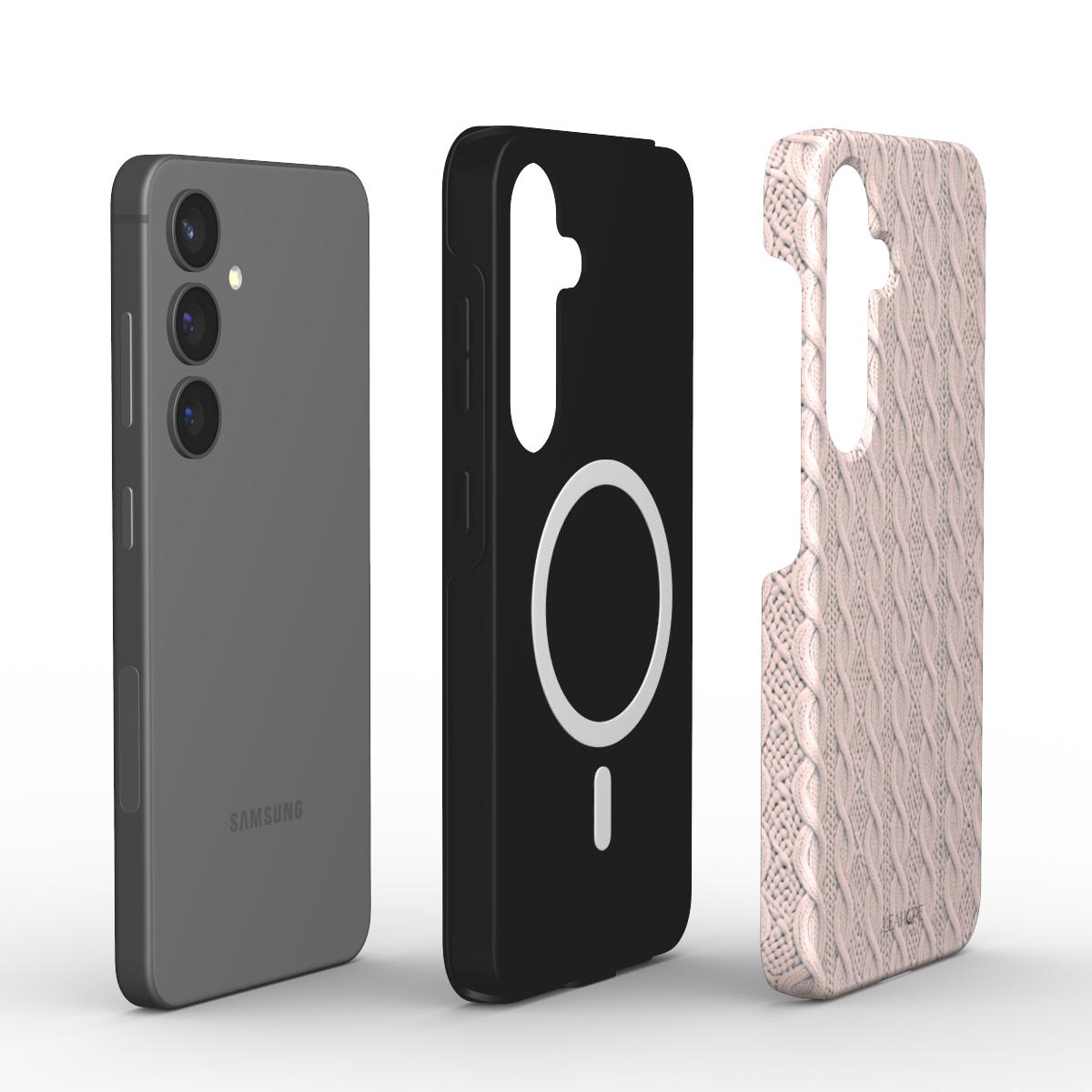 Blush Knit Comfort | Magnetic Tough Phone Case