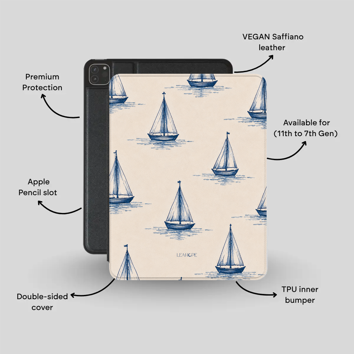 Sail Away I iPad Case