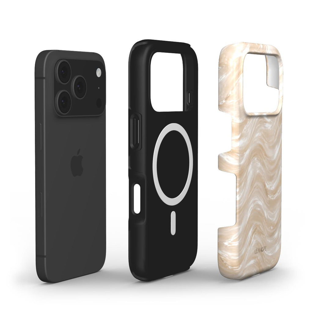 Pearl Wave | MagSafe Tough Case