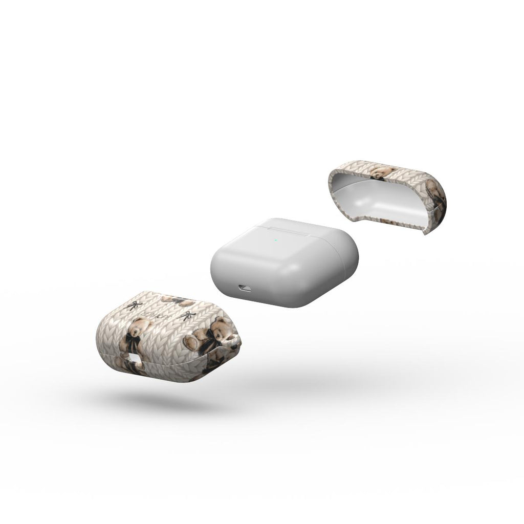 Teddy Hug Knit | AirPods Tough Case