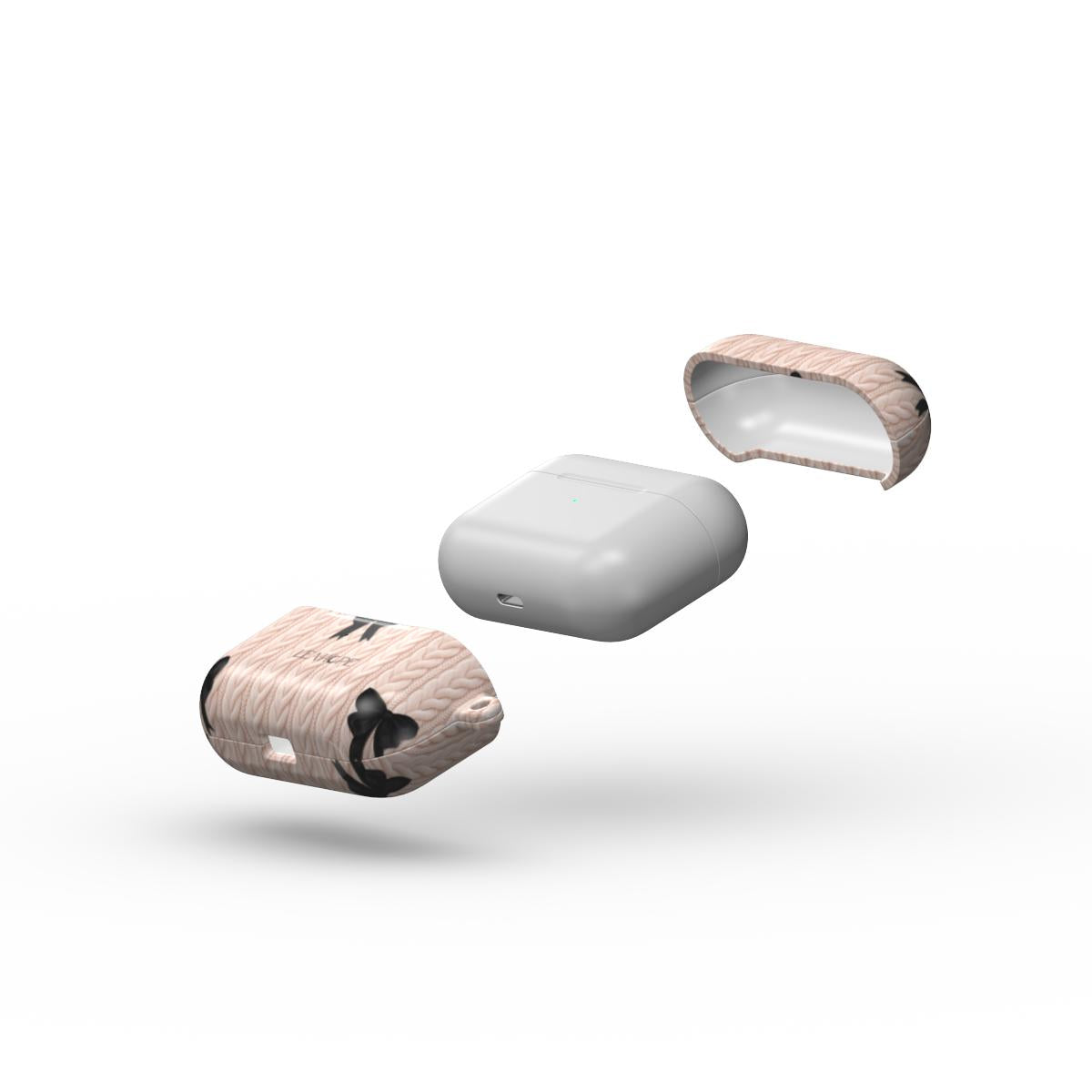 Midnight Bow Knit | AirPods Tough Case