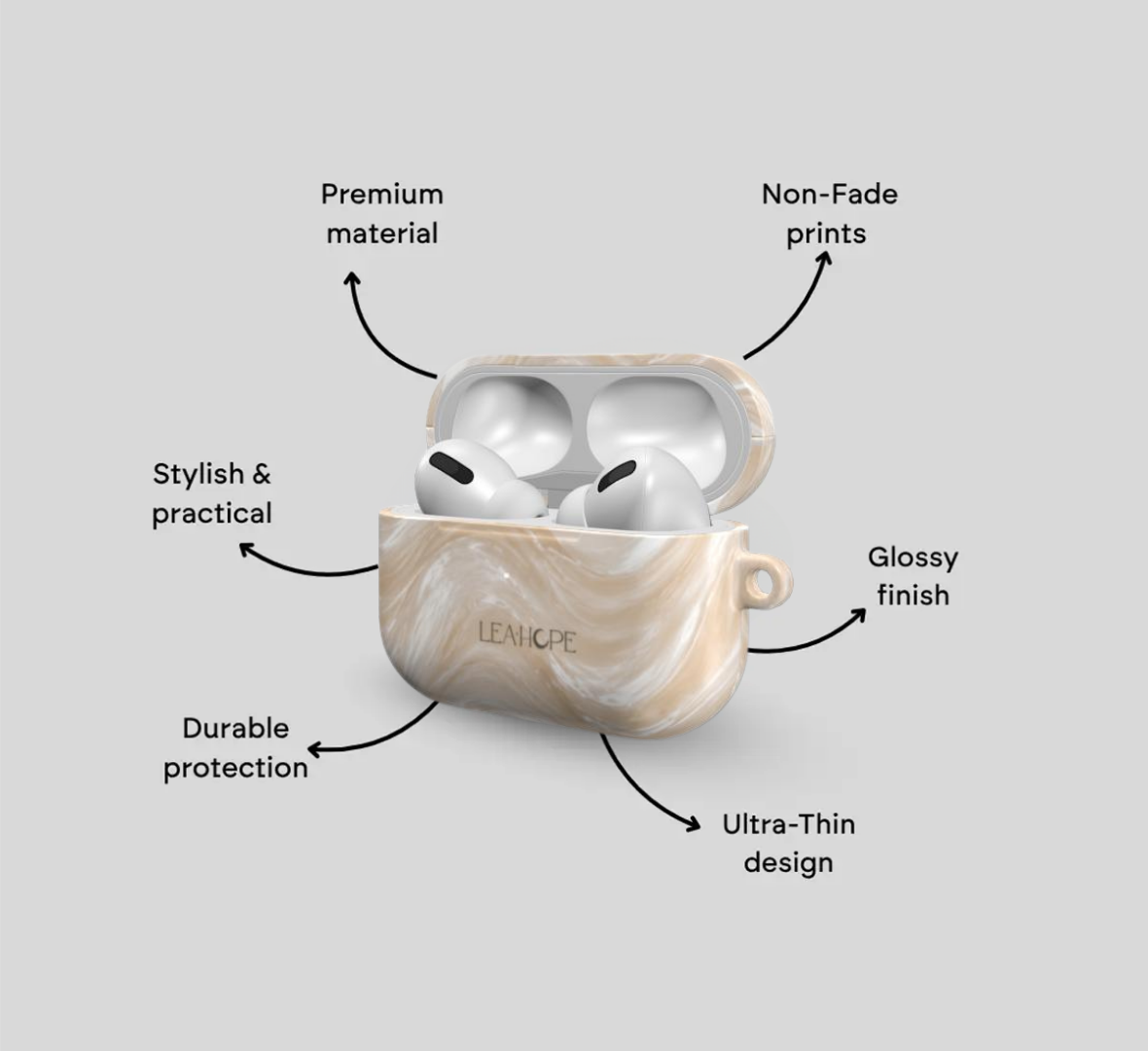 Pearl Wave | AirPods Tough Case