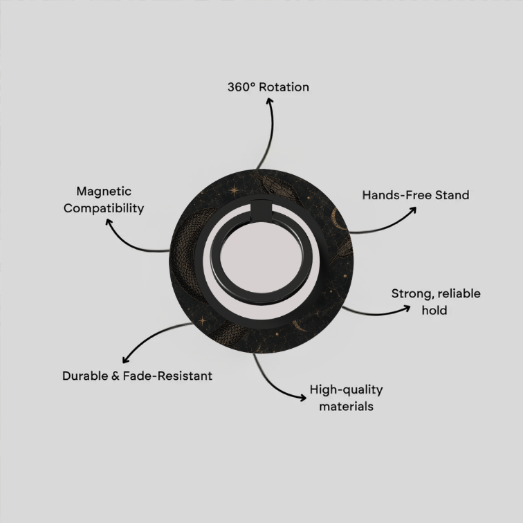 Midnight Serpent  I Ring Holder