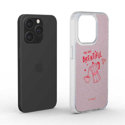 Brewtiful Love | Clear Gel Phone Case