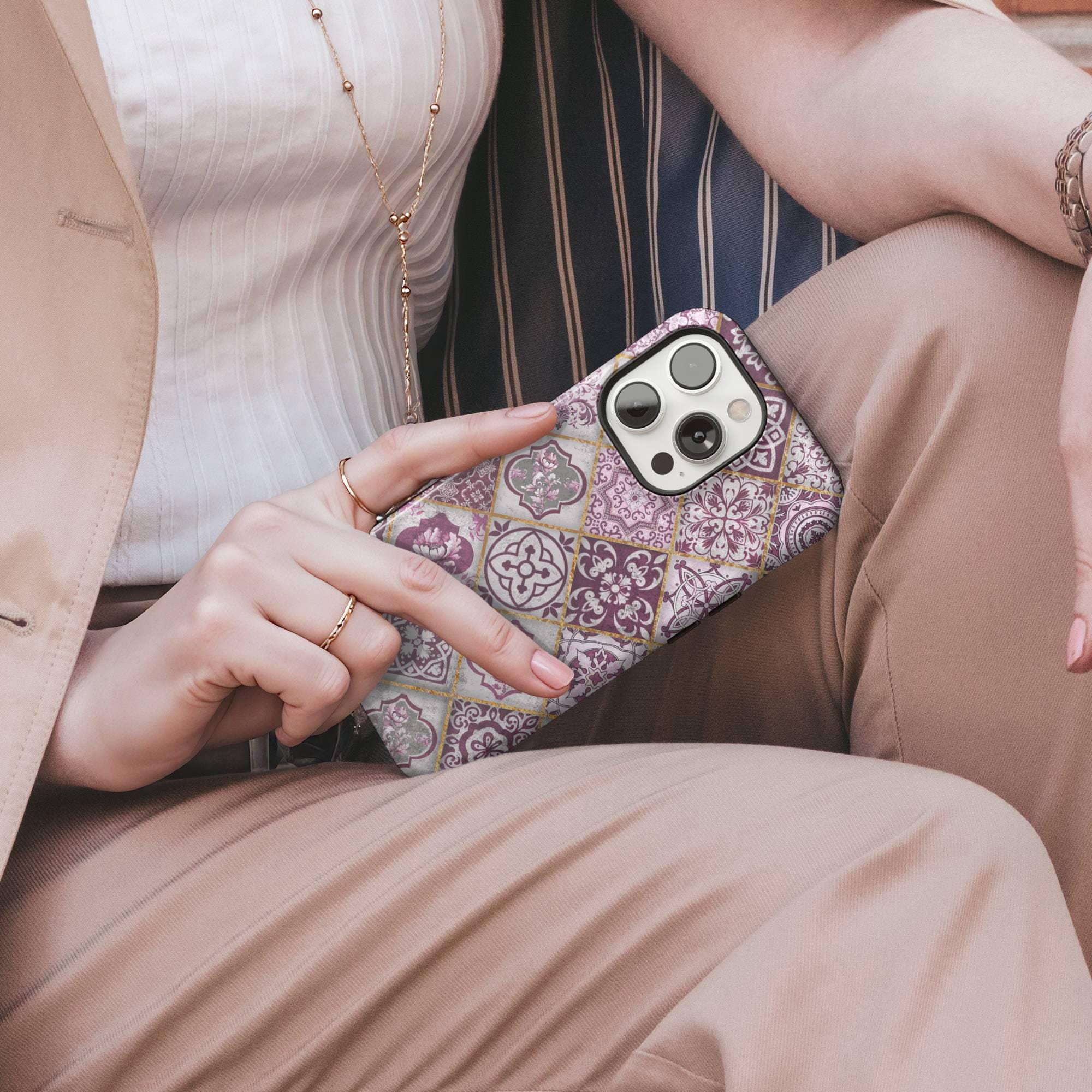 Mediterranean Dream I Luxury Phone Case I Pink