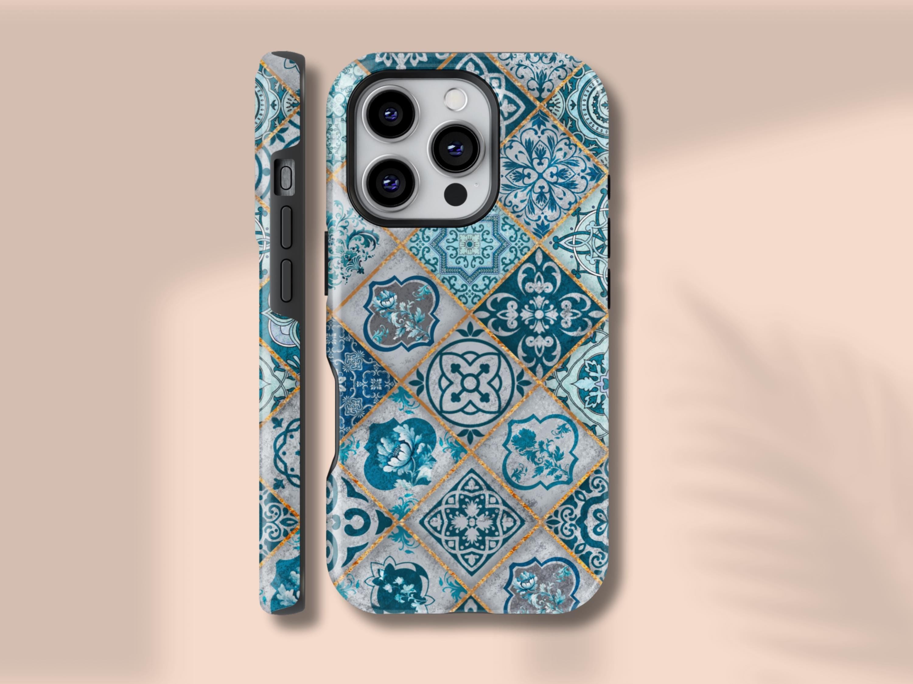 Mediterranean Dream I Luxury Phone Case I Teal
