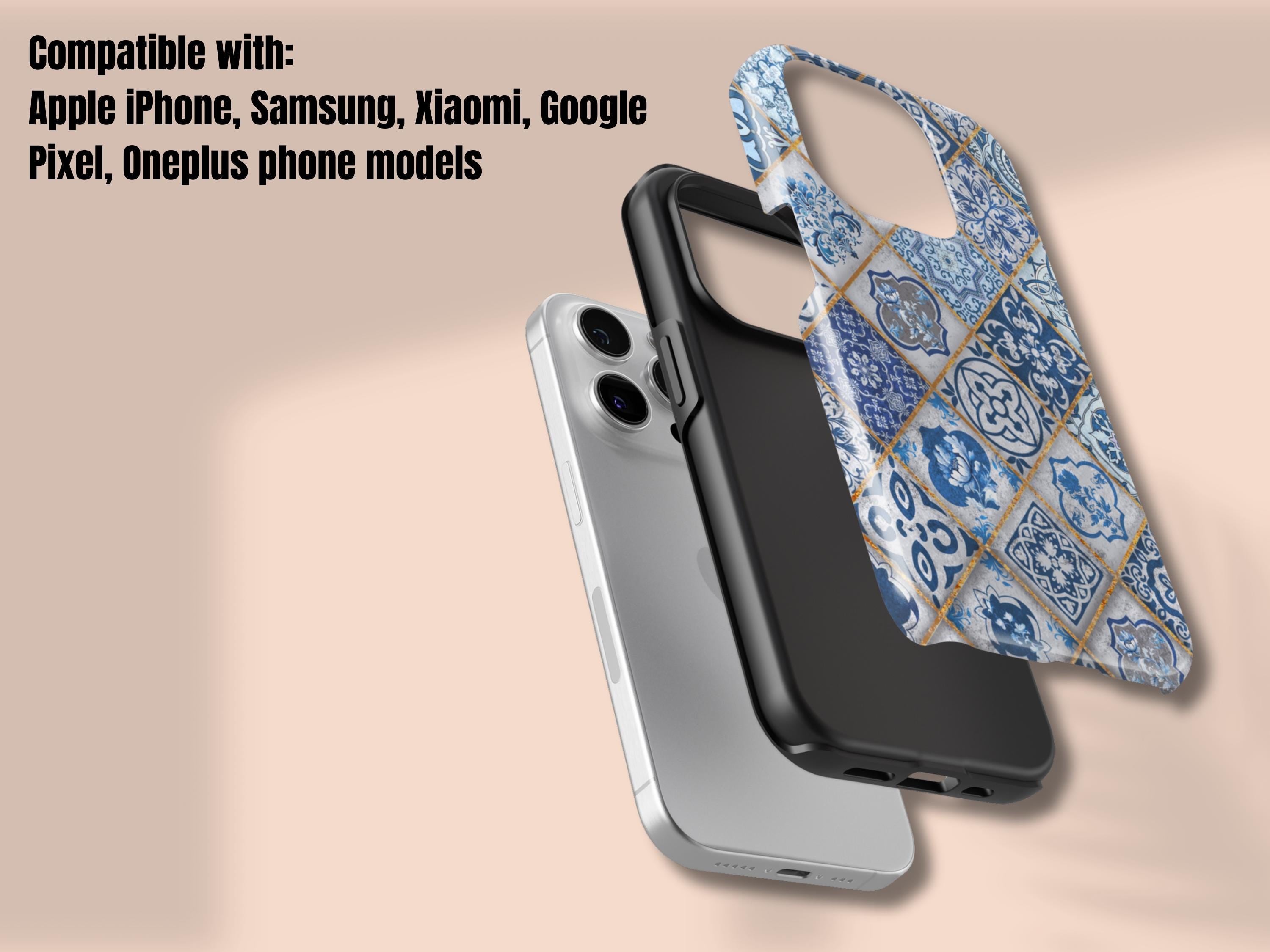 Mediterranean Dream I Luxury Phone Case I Blue